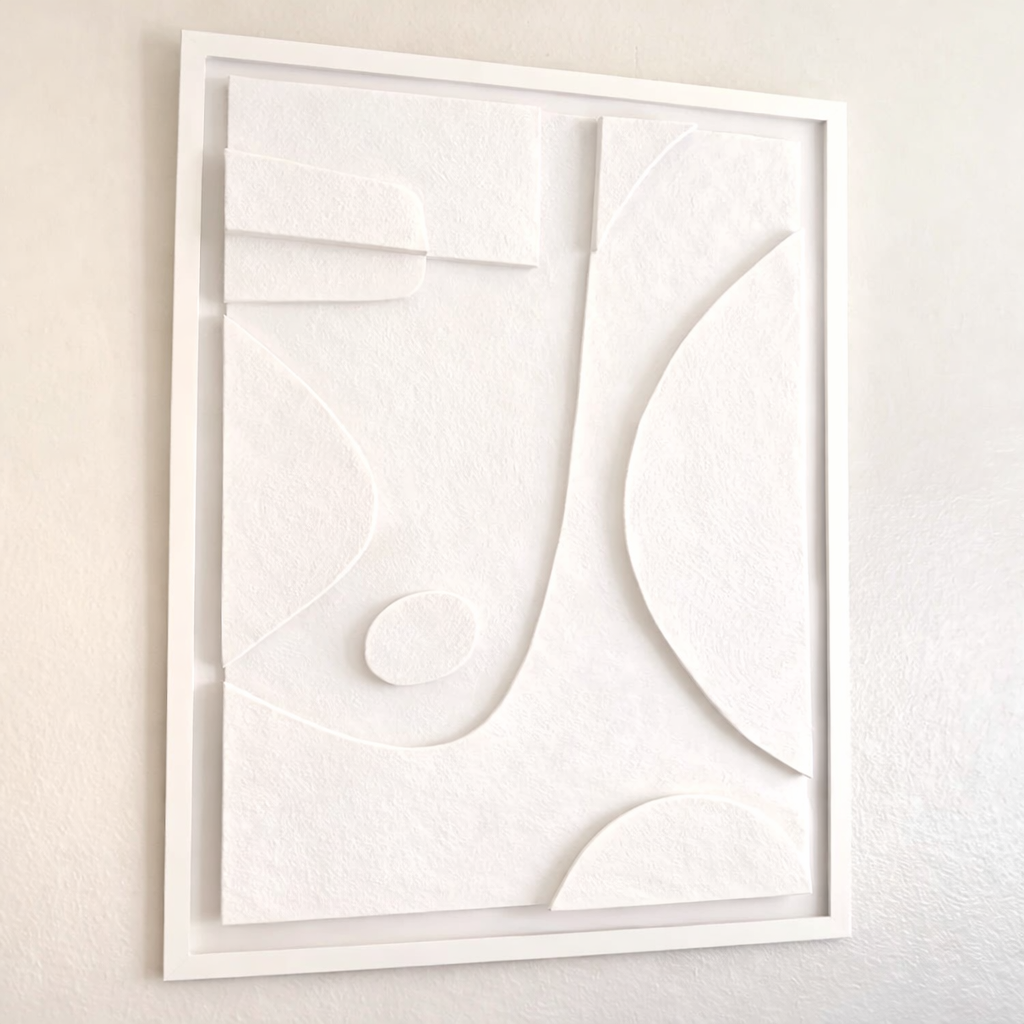 Tableau Abstrait 3D Shape 02