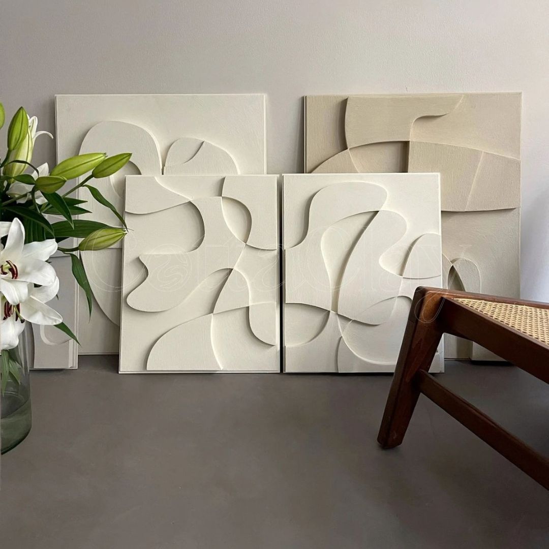 Pack 2 Tableaux Abstrait 3D - Shape 6
