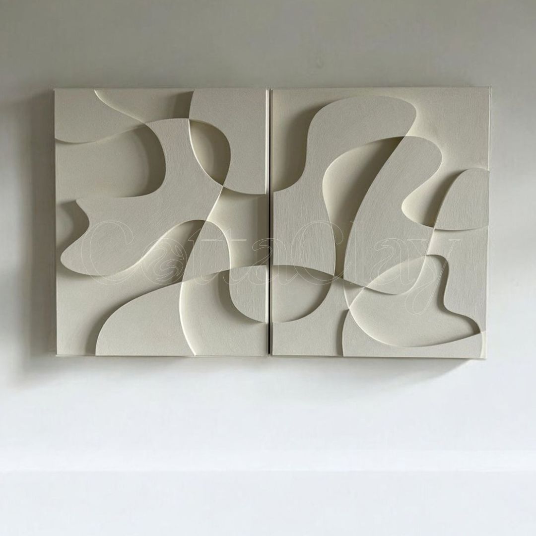 Pack 2 Tableaux Abstrait 3D - Shape 6