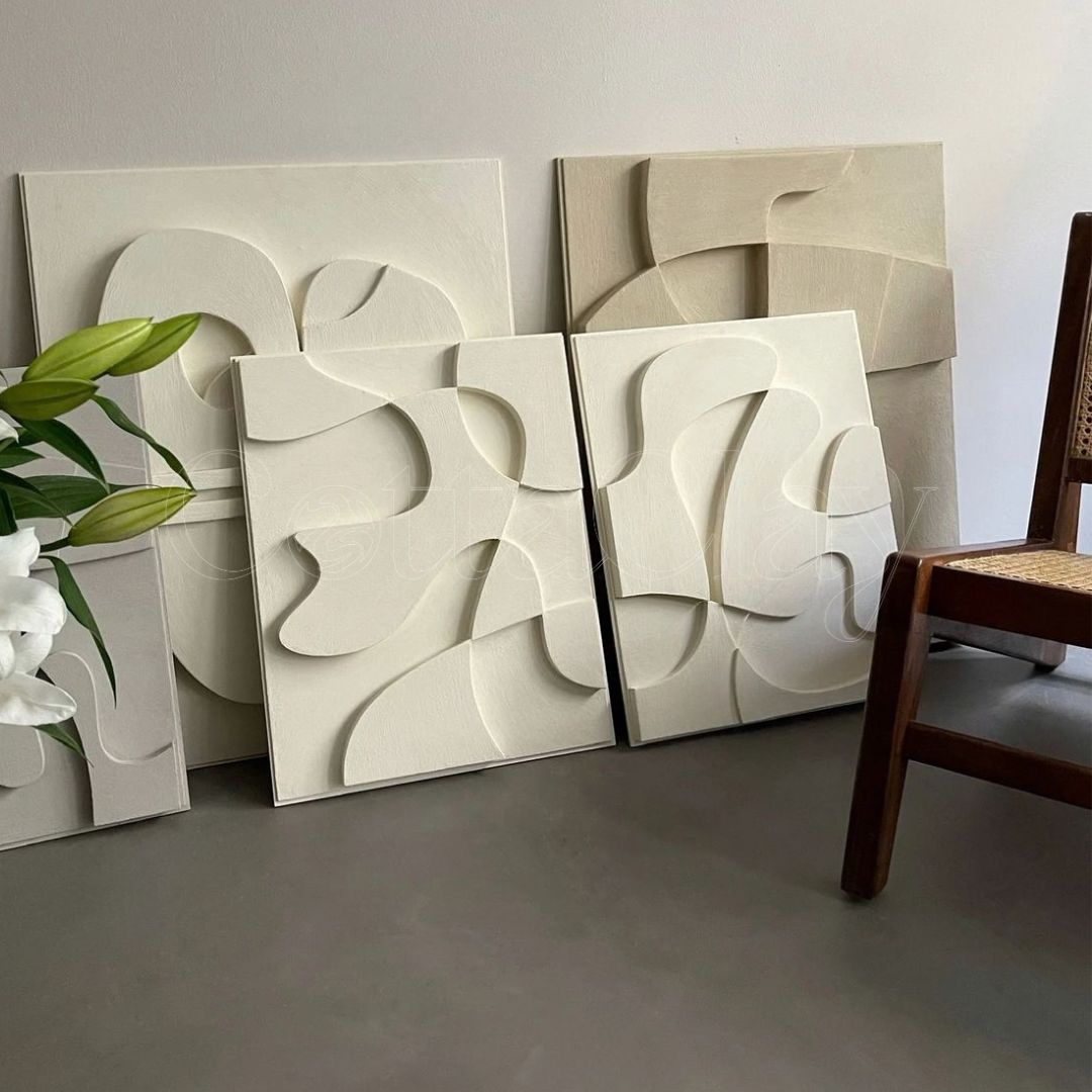 Pack 2 Tableaux Abstrait 3D - Shape 6