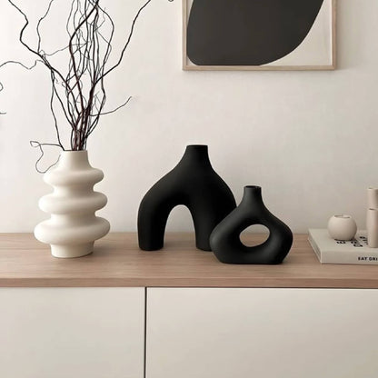 Pack 3 vases : Ovale + Gazelle + Spirale