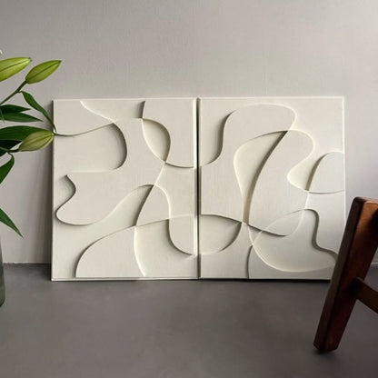 Pack 2 Tableaux Abstrait 3D - Shape 6
