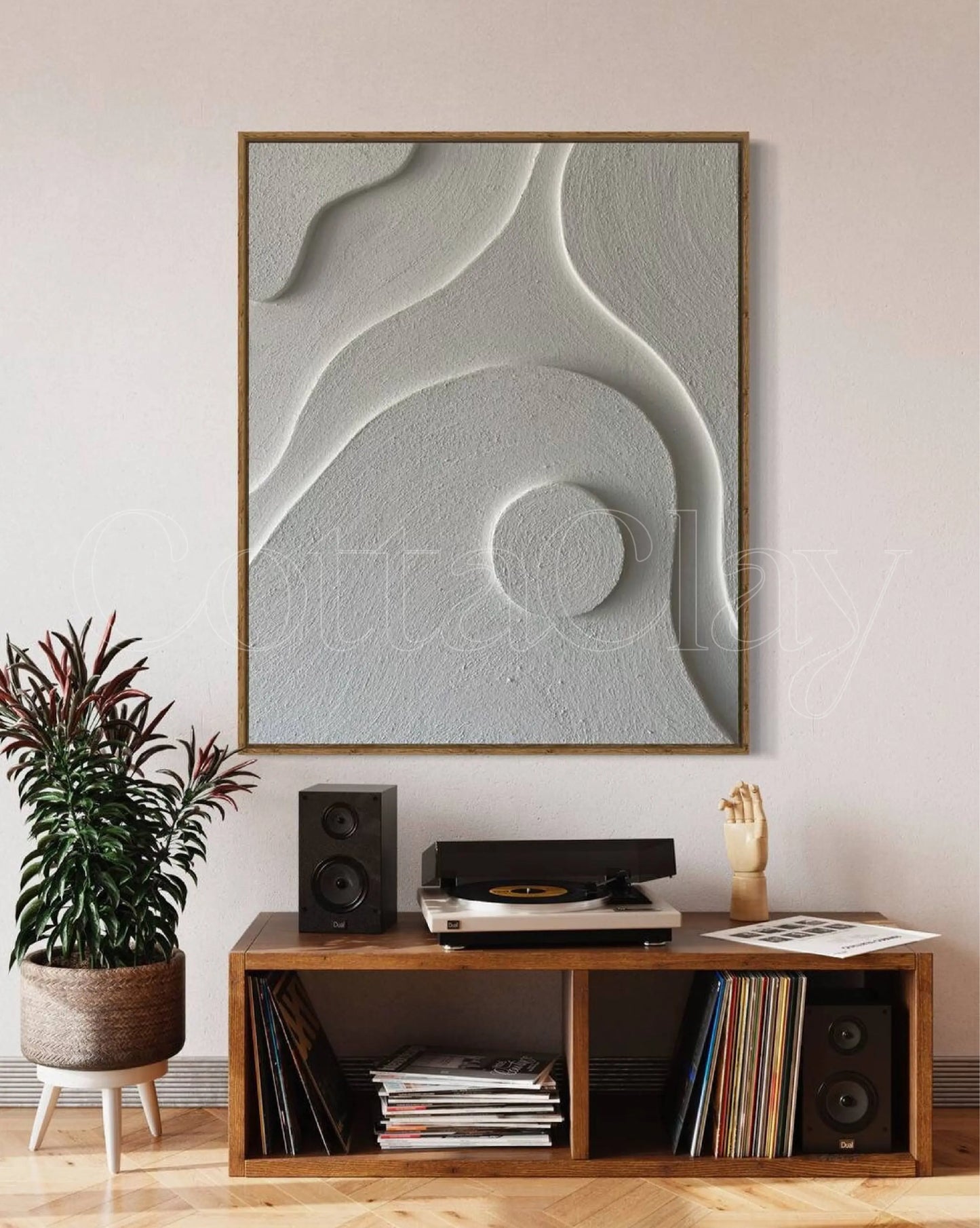 Tableau Abstrait 3D Shape 09 - Sunshine Waves