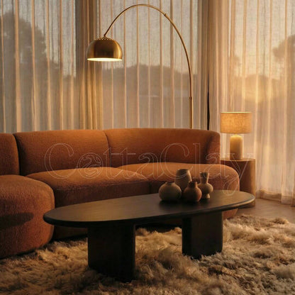 Table Basse Curve Essence