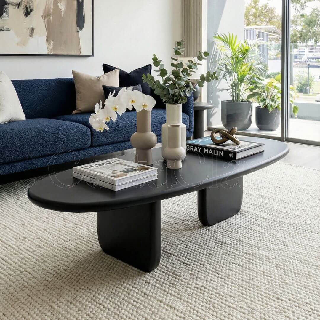 Table Basse Curve Essence