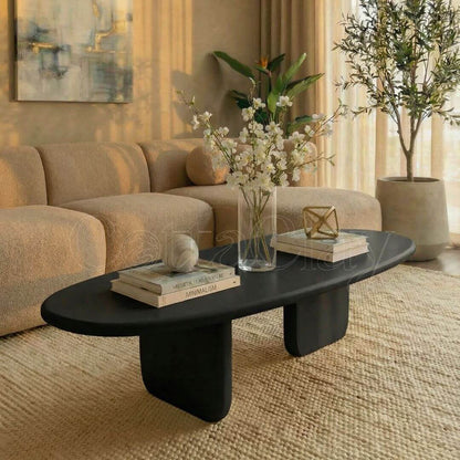 Table Basse Curve Essence