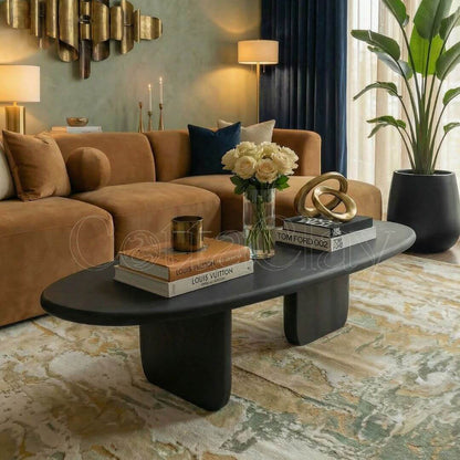 Table Basse Curve Essence