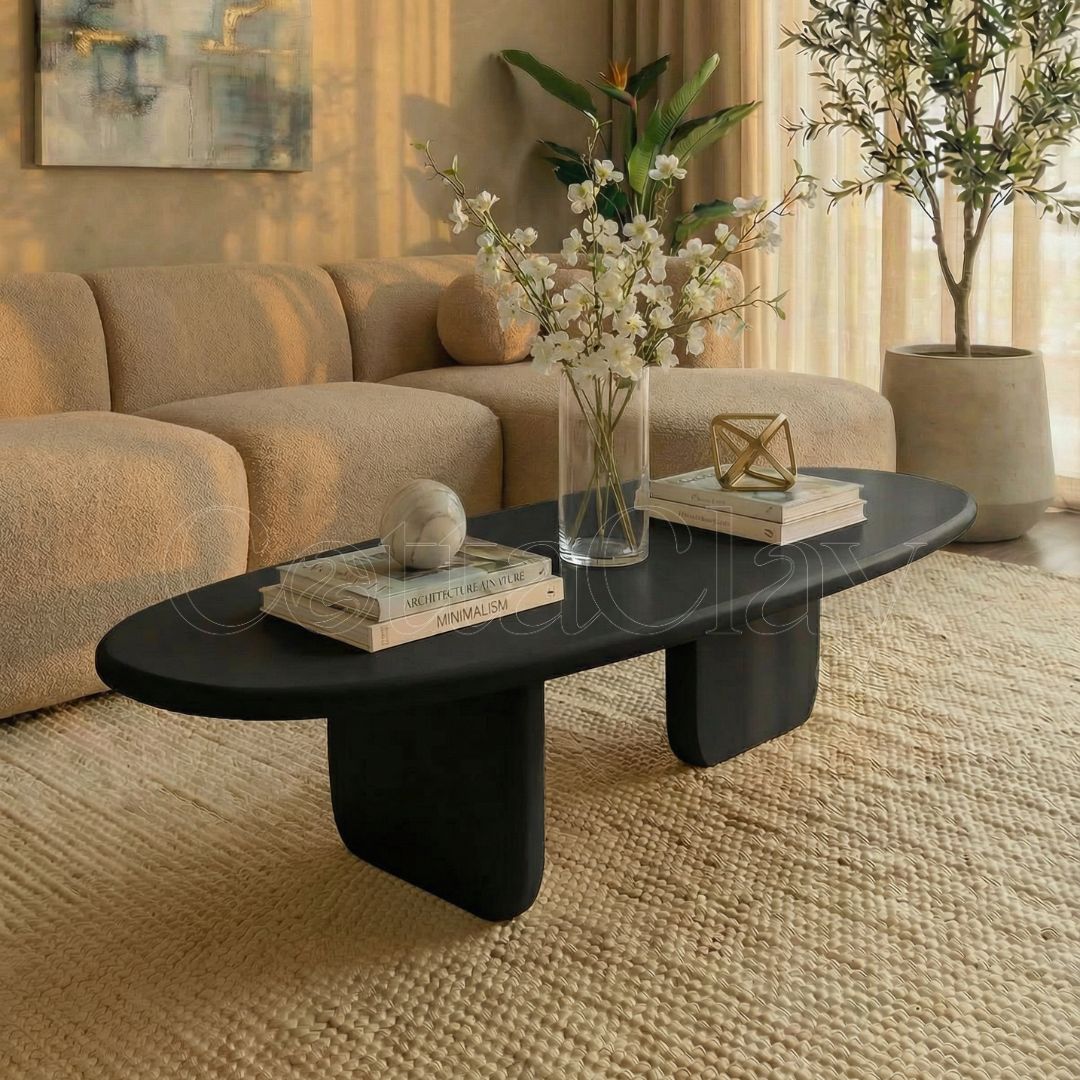 Table Basse Curve Essence