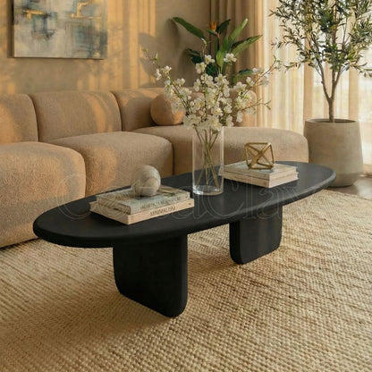 Table Basse Curve Essence