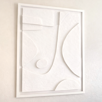 Tableau Abstrait 3D Shape 02